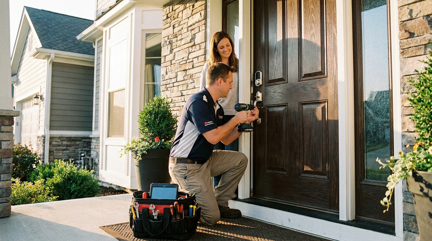 Residential locksmith service