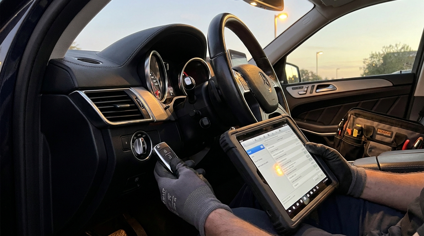 Automotive locksmith service
